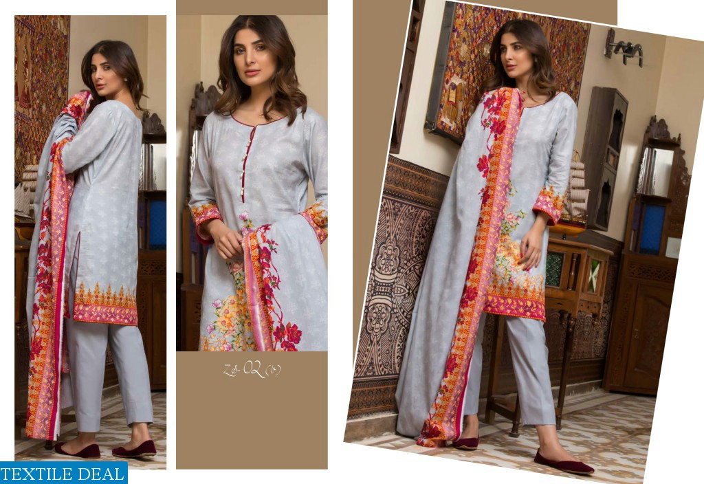 Zs kalyan printed lawn collection Wholesale pakistani dress material